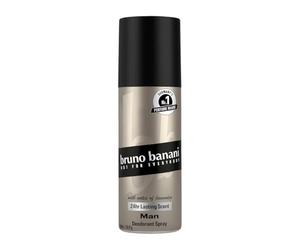bruno banani Desodorante en aerosol corporal Man con fragancia atemporal y fresca para hombre, 24 h de larga duración, 50 ml