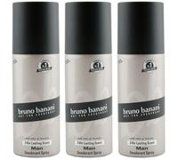 Bruno Banani Desodorante Hombre 3 X 150ml 24h Lasting Scent Spray para