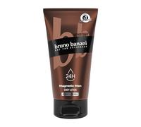 bruno banani Magnetic Man Loción Corporal Loción Corporal 3 en 1 con aroma a madera cautivador, 150 ml