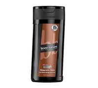 bruno banani Magnetic Man Shower Gel de ducha 3 en 1 con cautivador toque ámbar, 250 ml