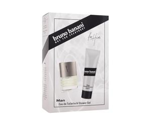 bruno banani Set de regalo para hombre con agua de colonia y gel de ducha con aroma fascinante y aromático, 30 ml y 50 ml