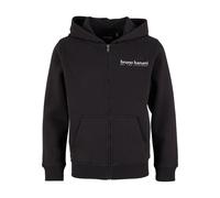 Bruno Banani Sudadera con cremallera negro / blanco XXL negro / blanco