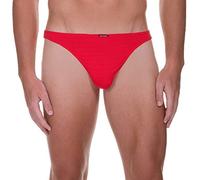 bruno banani String Check Line 2.0 Tangas, Rojo (Red Karo 1070), S para Hombre