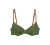 Bruno Banani Top de bikini bronce / oliva 80xD bronce / oliva