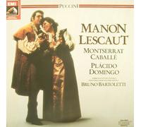 Bruno Bartoletti und das New Philharmonia Orchestra London / Montserrat Caballe / Placido Domingo / Vicente Sardinero / Noel Mangin / Robert Tear u.a. - Puccini: Manon Lescaut (Gesamtaufnahme aus dem Jahre 1971, italienisch gesungen) [Vinyl Schallplatte] [2 LP Box-Set]