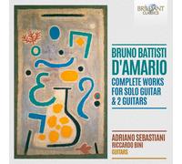 Bruno Battisti Bruno Battisti D'Amario: Complete Works f (CD) (Importación USA)