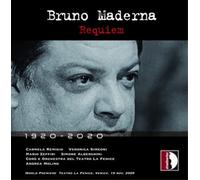 Bruno Maderna Bruno Maderna: Requiem: 1920-2020 (CD) Album (Importación USA)
