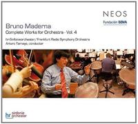 Bruno Maderna: Complete Works for Orchestra, v. 4 (Aura, Quadrivium, Amanda, Giardino religioso) by Neos