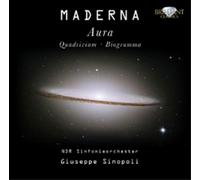 Bruno Maderna Maderna: Aura/Quadrivium/Biogramma (CD) Album (Importación USA)