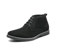 Bruno Marc Botas Hombre Invierno Chukka Clásicas Botines Casuales de Vestir para Hombre Negro Chukka Talla 42EU/9US