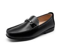 Bruno Marc Mocasines de vestir para hombre, mocasines casuales para conducir, Negro -, 42 EU