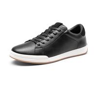 Bruno Marc Zapatos Casual Cordones para Hombres Zapatillas Deportivas de Moda Sneakers,Size 43,Negro,BMUMFN2506