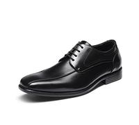 Bruno Marc Zapatos Cordones Vestir Hombre Traje,Size 41,Negro
