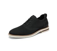 Bruno Marc Zapatos Cordones Vestir Hombre Verano | Tejido Transpirable, Plantilla Amortiguación, Suela EVA Ligera Tacón 1.8 cm, Versátil Jeans Trajes, Ideal Oficina Fiestas