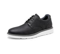 Bruno Marc Zapatos de Cordones Casuales Zapatos de Vestir Oxfords Clásico Formales Derby para Hombre Comoda,Size 46,Negro,SBOX2411M