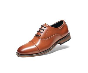 Bruno Marc Zapatos de Cordones Niños Zapatillas de Vestir Oxfords Clásico Formales Derby para Chico MARRÓN SBOX2328K-E Talla 26 (EUR)