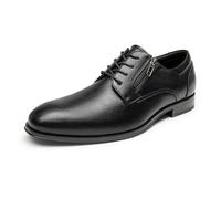 Bruno Marc Zapatos de Vestir Hombre Zapatos Cordones Hombre Casuales Zapatos de Traje Derby,Size 43,Negro,SBOX2415M-E