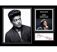 Bruno Mars Pre impresa autógrafo