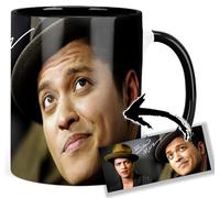 Bruno Mars Taza Ceramica Interior y Asa Negra