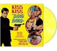 Bruno Nicolai - Kiss Kiss Bang Bang (Original Soundtrack) - Limited Clear Yellow Colored Vinyl [Vinyl LP] [VINYL] [Vinilo]
