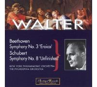Bruno Walter - beethoven : symphonie n°3 op.55 "heroique" - schubert : symphonie n°8 "inachevée"