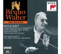 Bruno Walter Mozart: Violin Concertos 3 & 4 / Eine kleine (CD) (Importación USA)