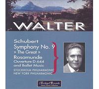 Bruno Walter - Symphonie N°9 "La Grande" & Rosemonde