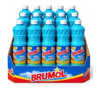 Brunol Fregasuelos concentrado Aroma Ropa Limpia 1L (Pack 15 uds) Rasmacor | Limpiahogar superperfumado efecto ambientador. Todas las superficies.