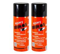 Brunox 2 X Epoxy Rostumwandler Rostum Rostschutz Roststop Imprimación 400 ml