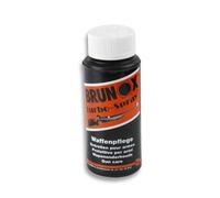 Brunox Lubricante 100ml Sin pulverizador Ideal para Armas, escopetas, Pistolas, Mantenimiento, Airsoft, Caza, Fusil, Rifle 23035 + Portabotellas de Regalo