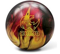 Brunswick Rhino - Bola de Bolos, Rojo/Negro/Dorado, 10 Libras