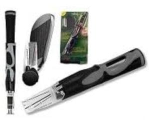 Brunton Accesorio de entrenamiento de golf Grip It Right para mujer para diestros, Rojo/Negro