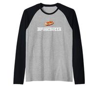Bruschetta Camiseta Manga Raglan