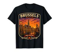 Bruselas Bélgica Vacaciones a Bruselas Viaje Familiar Camiseta