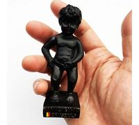 Bruselas Manneken Pis Resina artesanal pintura a mano colección recuerdos decoración escritorio mesa interior Bélgica decoración del hogar regalo