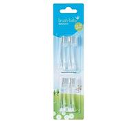 Brush-Baby Oficial - Cabezales de repuesto Babysonic para cepillo de dientes eléctrico Babysonic (18-36 meses (paquete de 4)