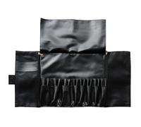 Brush Bag, Makeup Organizer, Roll Up Design Easy Storage, Lightweight Case Travel Convenience, Cosmetic Holder with Compartments for Artists, 53,4 x 23,5 x 3 cm