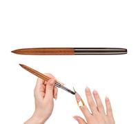 Brush - Brushes de diseño de uñas, pincel de pintura, herramientas para uñas, sándalwood para uso doméstico y profesional de salón de uñas, detalles finos, dibujo fino y salón de belleza