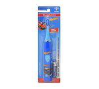 Brush Buddies Hot Wheels Cepillo de dientes eléctrico sónico a pilas Cepillo de dientes eléctrico para niños Cepillos suaves de cabeza redonda para niños Niñas Niños Azul