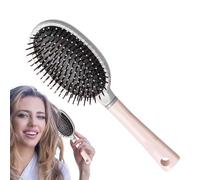 Brush de masaje no deslizante, mango ergonómico de agarre, 2,64 x 1,38 x 9,25 pulgadas, Gentle Detanglers, Travel and Styling Use, Hair Massage Comb for Daily Grooming, Home Spa, Shower