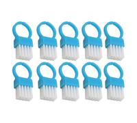 Brush for Nails, 10 Piece Manicure Dust Ring Scrubber Set | Manicure Cleaning Tool for Home, Salons, Daily Makeup, Offices, Grooming, Travel, and Nail Care Routines.