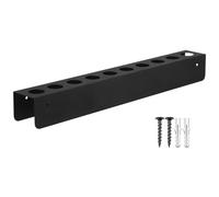 Brush Rack - Acero, 16 x 2 x 2 pulgadas Detailing Brush Holder High-Capacity Design | Compact Organized Storage Rack, Car Care Brushes Organizer For Garage, Workshop, Detailing, Home Use, Auto
