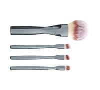 Brush Set - Synthetic Fibers, 6.69in Soft Bristle Makeup Brushes 4-in-1 Magnetic Design | Portable Cosmetic Brush Kit For Face, Eyes, Blush, Powder, Makeup Tools For Women, Teen Girls, Beginners