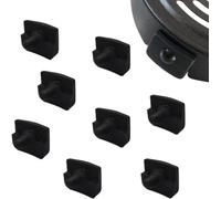 Brush & Style [Pack 12 Unidades] Gomas Repuesto Freidora Aire Compatible con COSORI Dual Blaze 6,4L Silicona Alimentaria Sin BPA Ajuste Resistente Alta Temperatura Accesorio Cesta Seguro Duradero