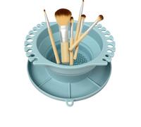 Brush Washing Cup - Foldable Paint Cleaning Tool, Soft Silicone Art Supply Container with Splash Resistant Design, Efficient Paint Removal Function, Ideal for Home Classroom Studio Travel Artists Teen