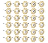 Brush Wheel Flat Mini Wood Carving Removal Polishing Tools 30Pcs Durable Abrasive Brush Set For Metal Wood Leather Polishing Inner Diameter 3mm Outer Diameter 25mm (alambre de cobre)