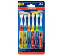 BrushBuddies Hot Wheels - Cepillo de dientes suave (6 unidades)
