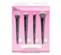 Brushworks Buff and Blend Face Set