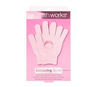 Brushworks Exfoliating guantes exfoliantes para el cuerpo, rosa, 2piezas