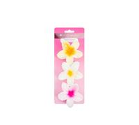 Brushworks Horquillas con forma de flor tropical (3 unidades)